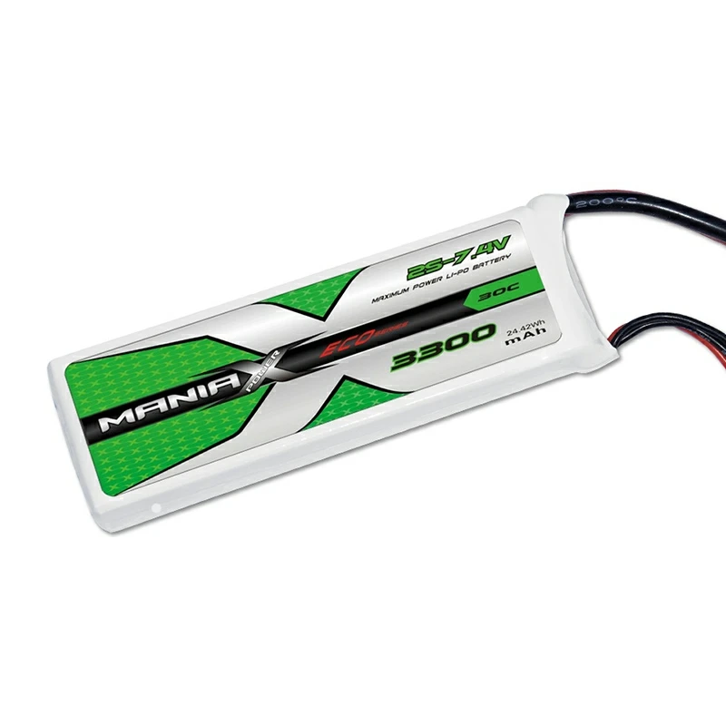 باتری لیپو 2S-7.4V 3300mAh 30C